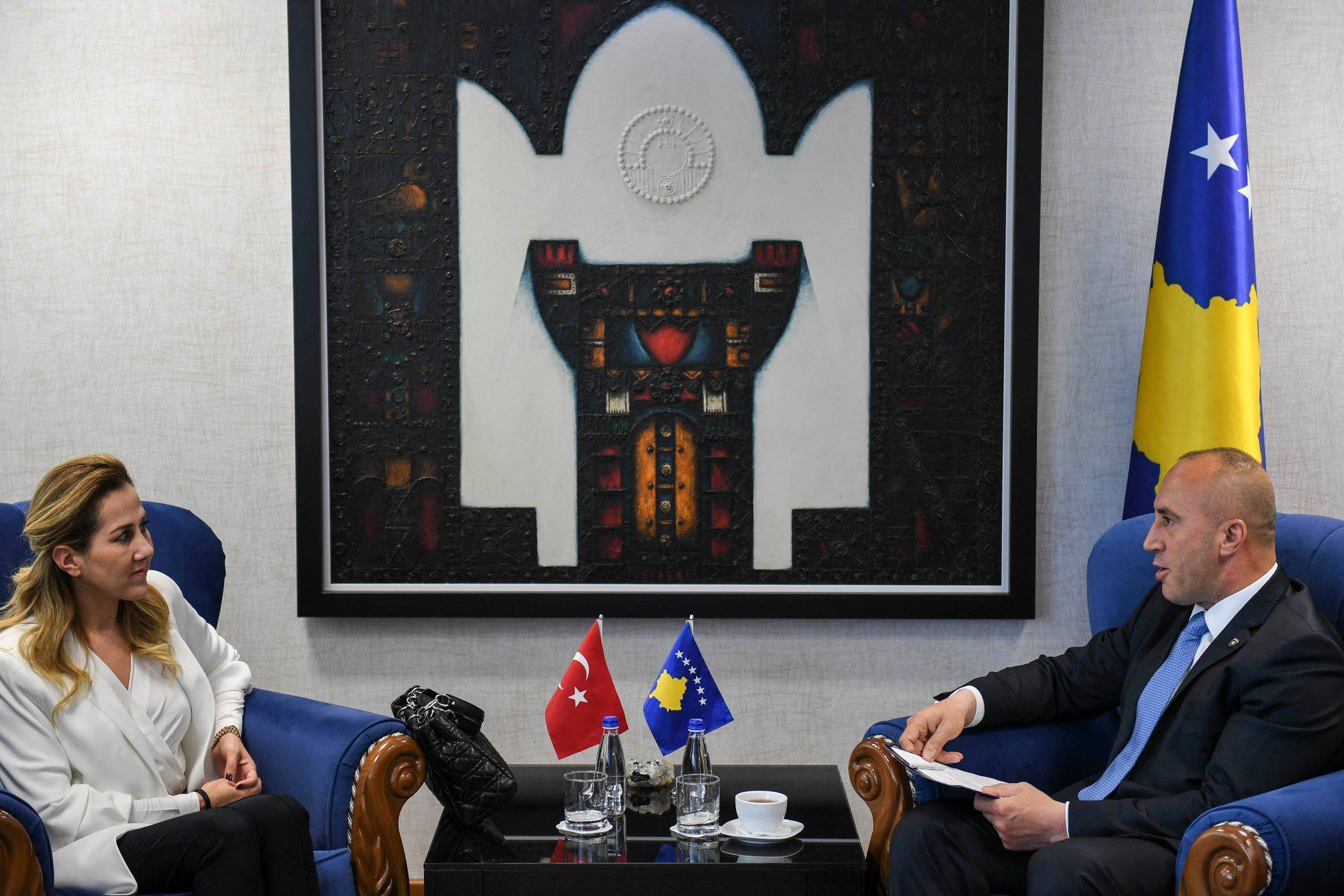 Haradinaj, NEWKO Balkan İşletmesi Temsilcisini Kabul Etti