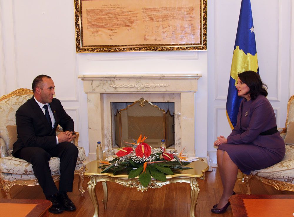 Jahjaga, Haradinaj Çalışmasını Hesaba Katacak