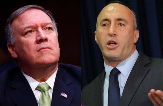 Haradinaj, CIA Müdürü Pompei ile Bir Araya Geldi