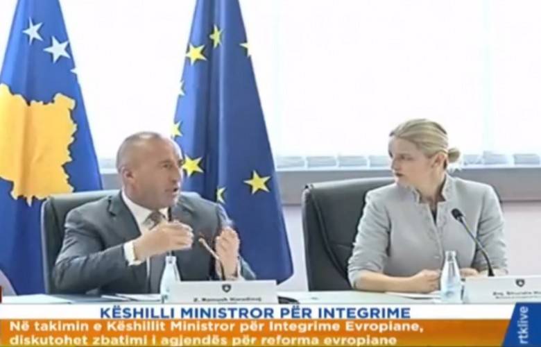 Haradinaj, Avrupa Reformu Çalışmalarının Hızlandırılmasını İstiyor