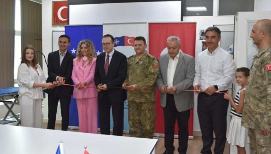 Türk Askerinden Gilan Kültür Derneğine Tadilat Desteği