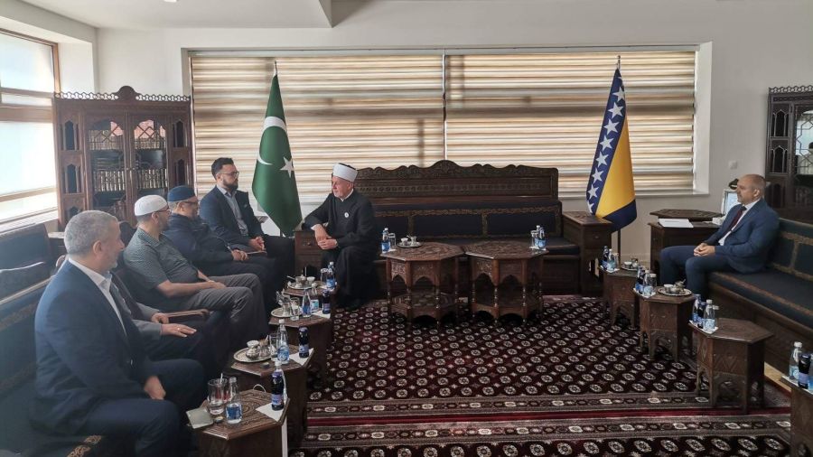 Reisul-ulema, Dr. İsam el-Beşir tarafından ziyaret edildi