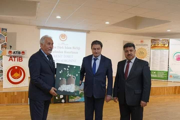 Reşit İsmet Köln Sergisine İlgiden Çok Memnun Kaldı