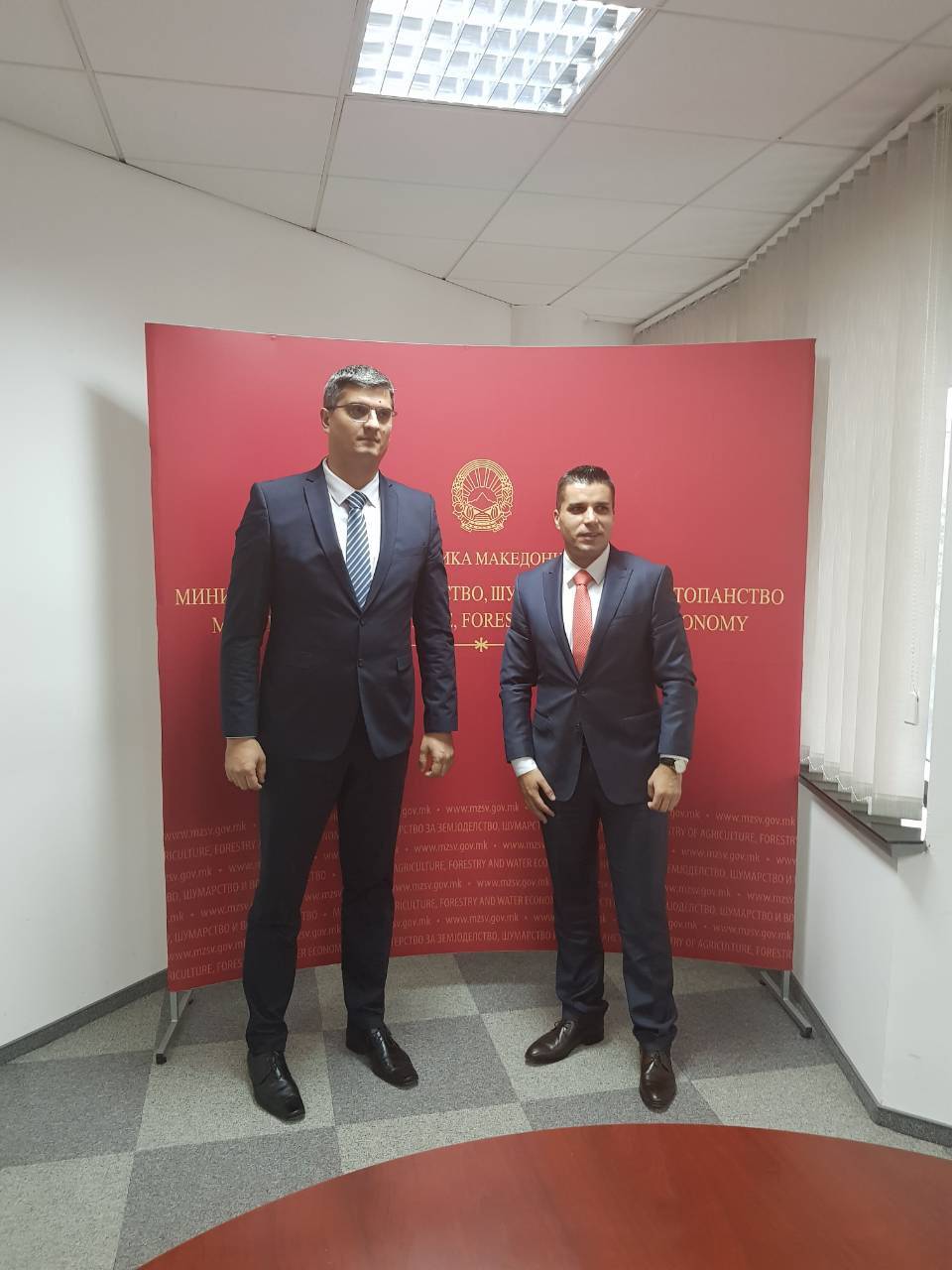 Tarım Bakanı Rikalo, Makedonya Tarım Bakanlığı’nı Ziyaret Etti