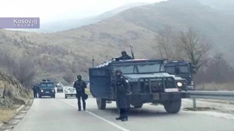 Kosova Polisi, Acilen Ağır Makine Kiraladı