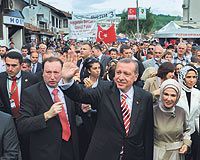 Erdoğan'a Sancak'ta Büyük İlgi