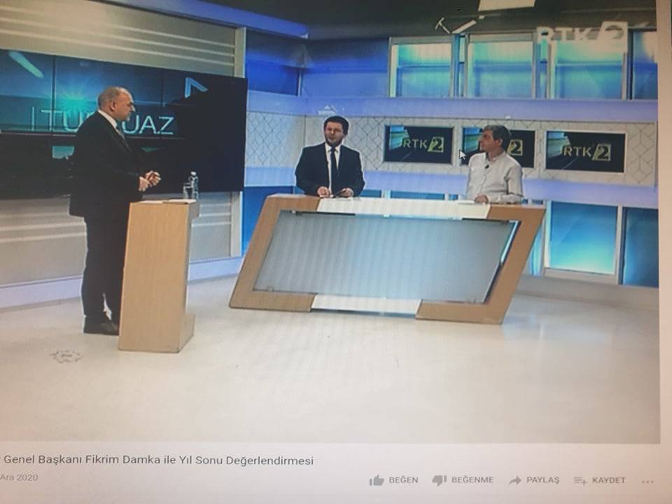 KDTP Genel Başkanı Damka, 2020 Yılını Değerlendirdi