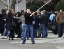 Priluzje Sırplarının Protestosu Devam Ediyor