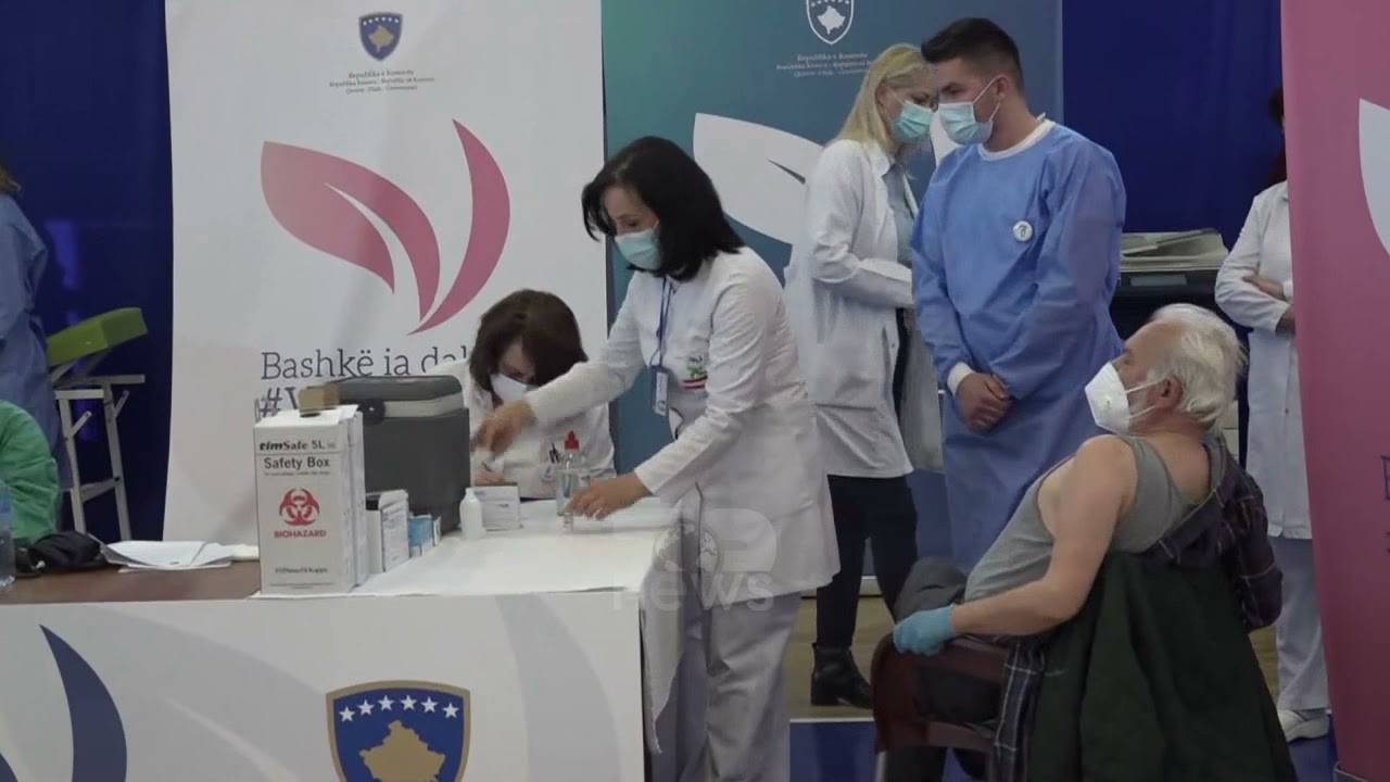 Kosova'da Yaklaşık 28.000 Kişi Aşılandı