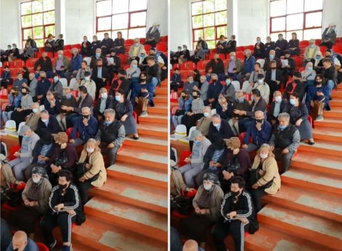 Kargaşa Ardından Aşı OLmak İsteyen 65 Yaş Üstü Vatandaşlar Salona Alındı