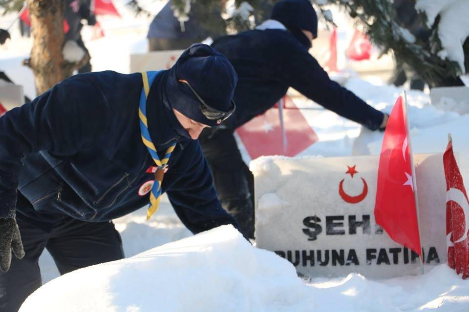 İzcilerimiz Sarıkamış Etkinliklerine Katıldı