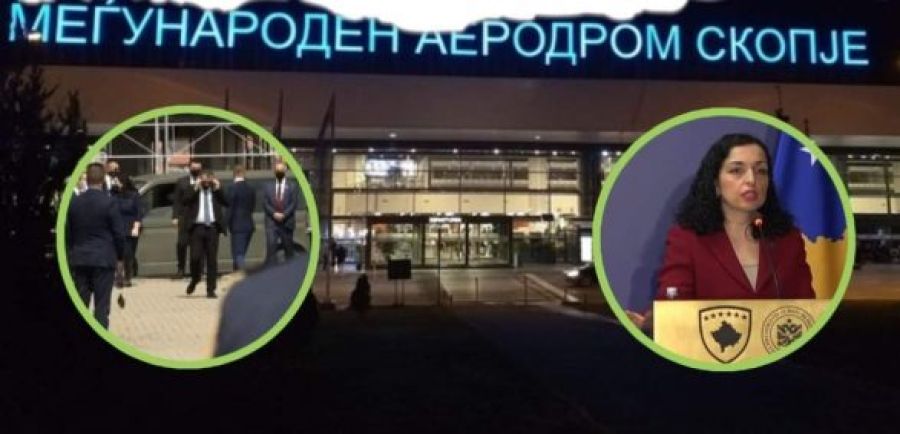 Üsküp Havalimanında Olay, Güvenlik Cumhurbaşkanı Osmani’yi İtmeye Çalıştı