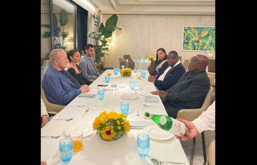 Behgjet Pacolli, Jacob Zuma’yı Lugano’daki Evinde Ağırladı