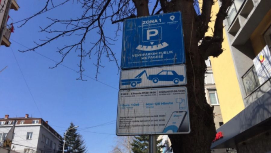Priştine’de Ücretli Otopark Uygulaması Yarın Yeniden Başlıyor