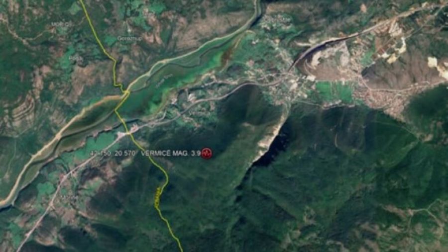 Prizren'in 16 Kilometre Güneybatısında Deprem