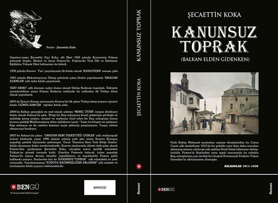 Şecaettin Koka'nın "Kanunsuz Toprak" Romanı Çıktı