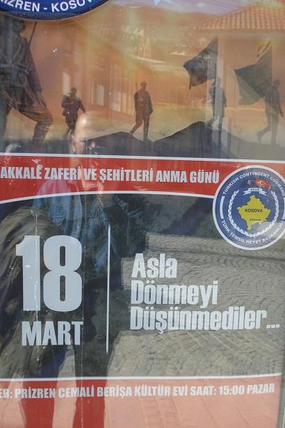 Çanakkale Şehitleri Prizren'de Anılacak