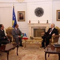 Sejdiu Rom Heyetini Kabul Etti