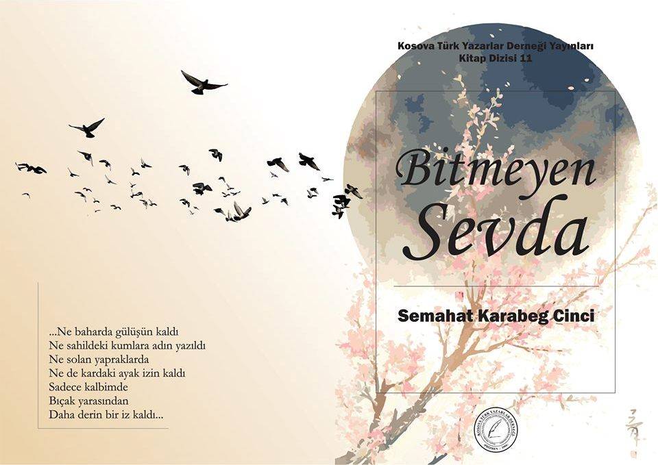 Semahat Karabeg Cinci’nin “Bitmeyen Sevda” Adlı Şiir Kitabı Yayınlandı