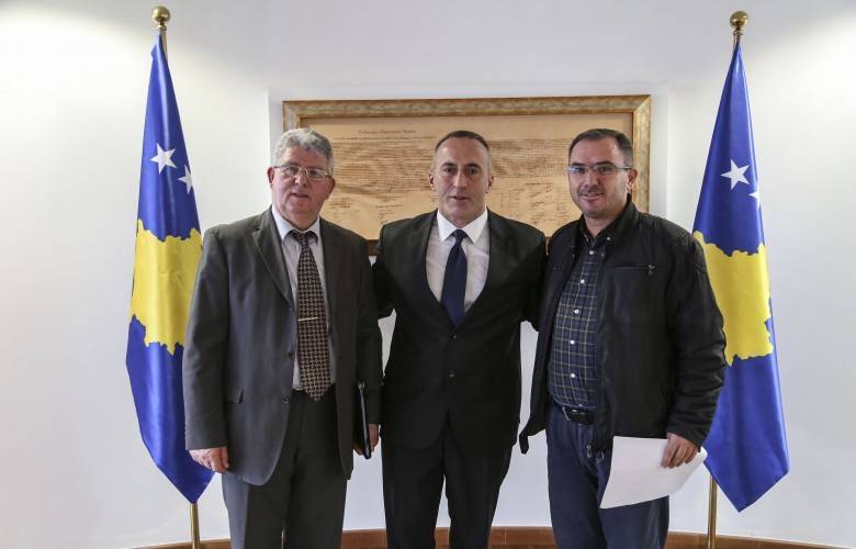 Haradinaj,  Sendika Yöneticileriyle Görüştü