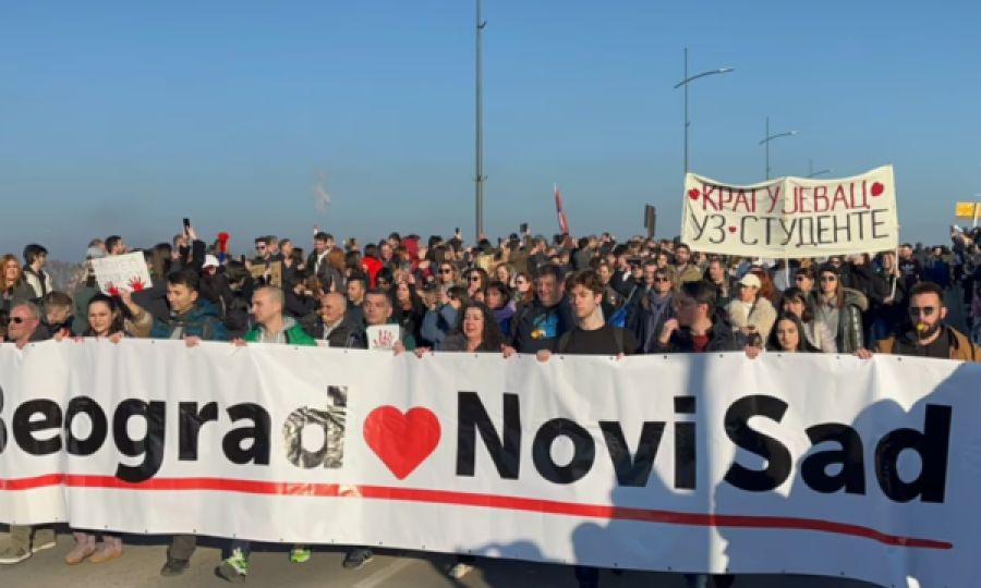 Kosovalı Sırplardan, Sırbistan’daki Protestoculara Destek