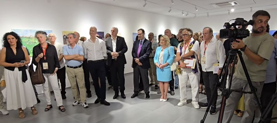 5. Uluslararası Ressamlar Çalıştayı ve Folke Lindenblatt Sergileri Beğeni Topladı