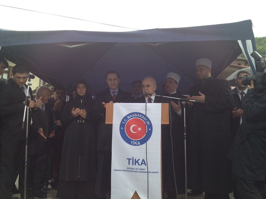 Sinan Paşa Cami Açılışı Dualarla Yapıldı