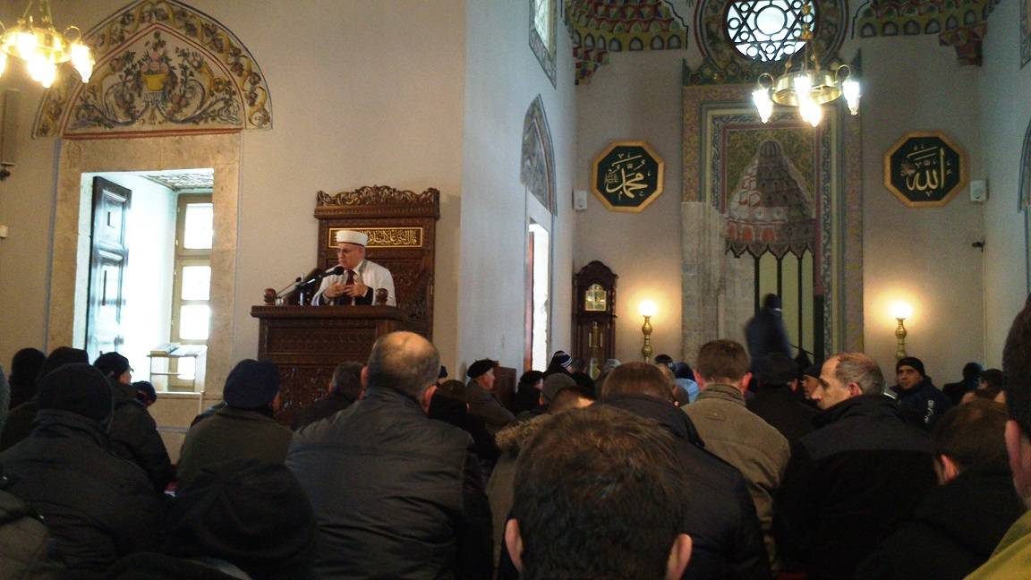 Sinan Paşa Camii'nde Türkçe Vaaz ve Hutbe