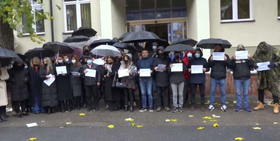 Kültür Bakanlığı Önünde Resmi Kurumlarda Şiddet Protesto Edildi