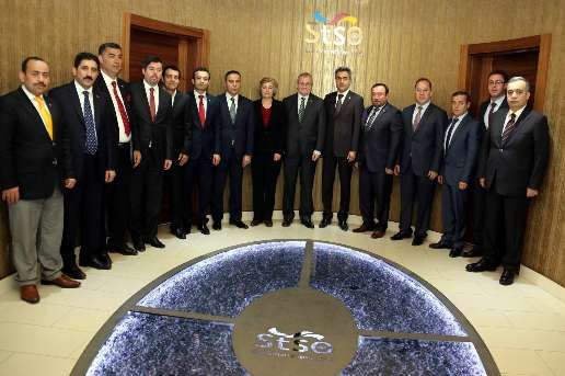 Kosova Büyükelçisi Spaiu'dan STSO'ya Ziyaret