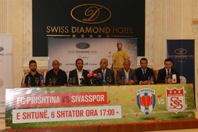 Priştine-Sivasspor Maçı Cumartesi Saat 17.00'de