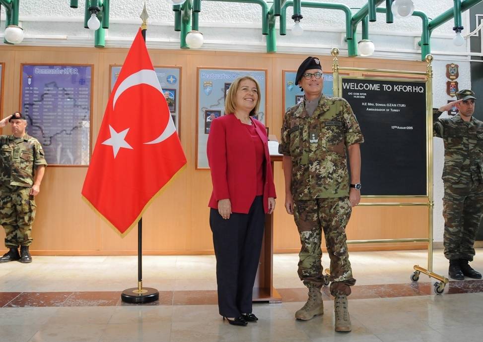 Miglietta, Türkiye ve Fransa Büyükelçileriyle Görüştü