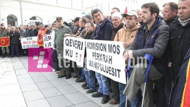 UÇK Gazileri Bugün Protesto Ediyor