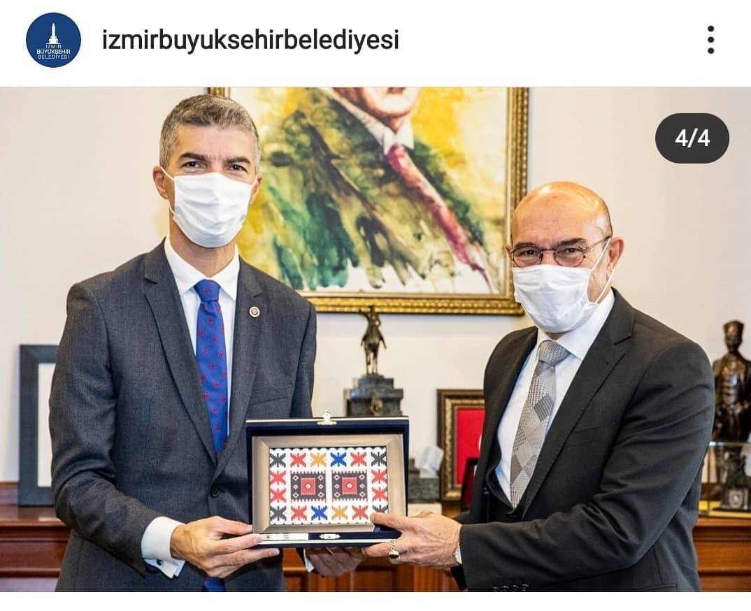 Kosova’nın Ankara Büyükelçisi Dugolli’den Başkan Soyer’e Ziyaret