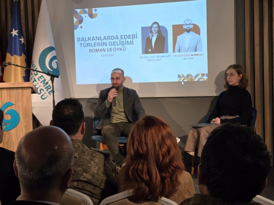 Prizren’de “Balkanlarda Edebî Türlerin Gelişimi: Roman ve Öykü” Söyleşisi Düzenlendi