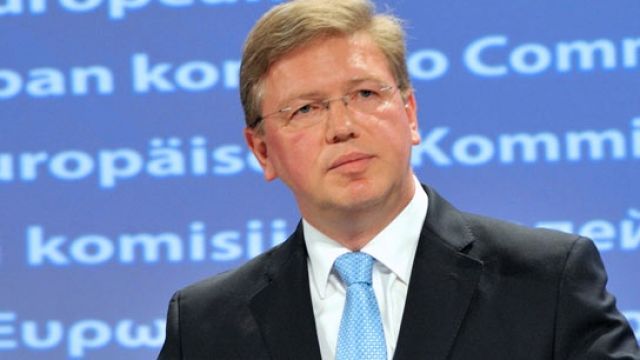 Stefan Füle Bugün Kosova'da