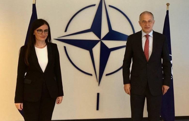 Haradinaj-Stublla NATO Genel Sekreter Yardımcısı ile Bir Araya Geldi