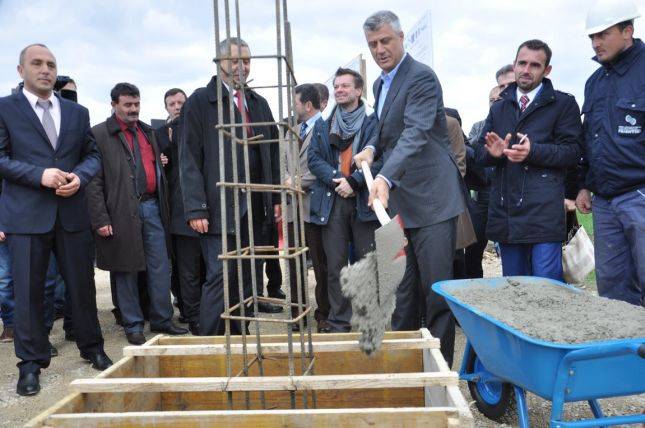 Priştine Yakınlığında Su Fabrikasının Temeli Atıldı