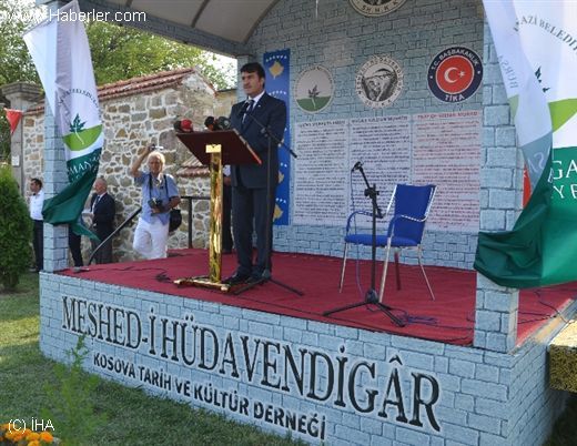 Sultan 1. Murat Kosova'da Anıldı