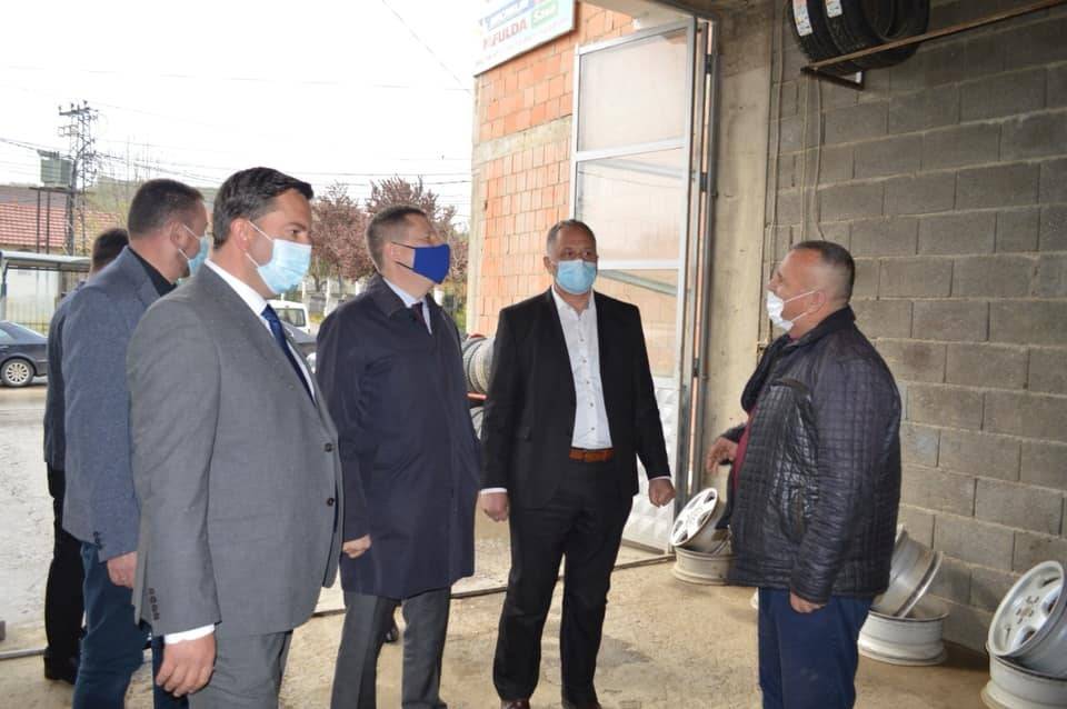 AB Kosova Özel Temsilcisi Szunyog, Mamuşa Belediyesi’ni Ziyaret Etti