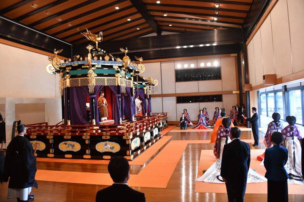 Thaçi, Japon İmparatorunun Taç Giyme Törenine Katıldı