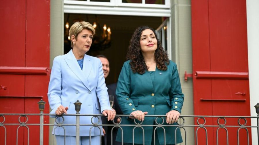 Cumhurbaşkanı Osmani Bern’de Keller-Sutter Tarafından Karşılandı