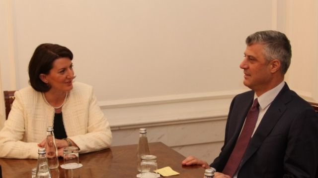 Jahjaga ve Thaçi Reformları Görüştü