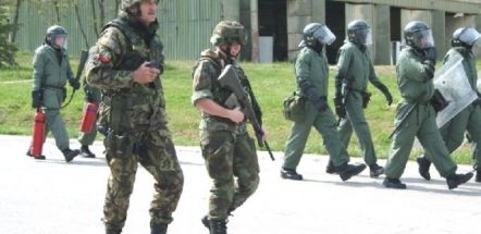 KFOR ve EULEX'ten Ortak Tatbikat
