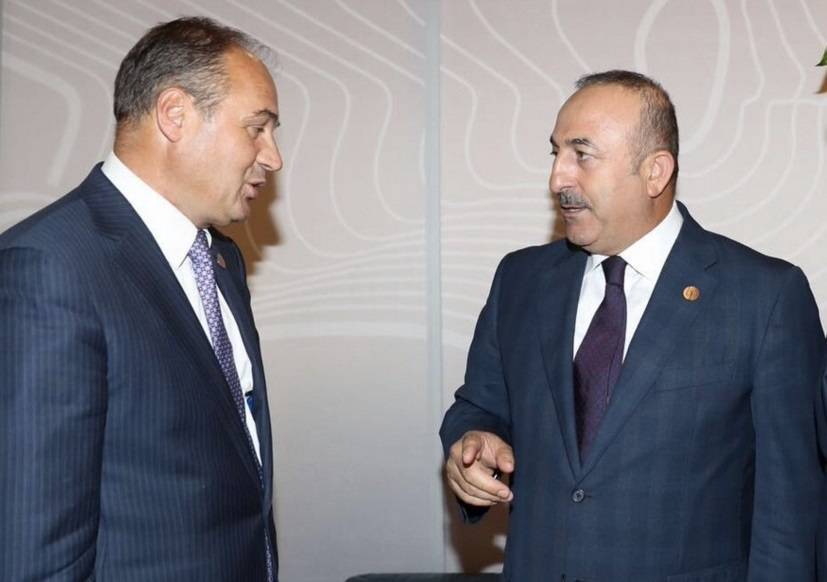 Hoxhaj, Türkiye Muadili Çavuşoğlu'na Başsağlığı Diledi