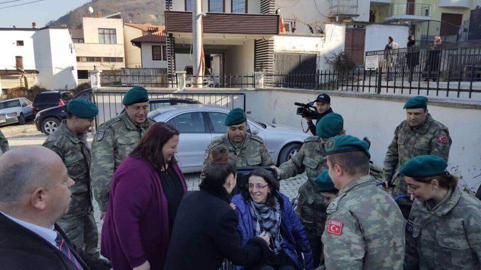 Mehmetçik, Kosovalı Engellileri Unutmadı