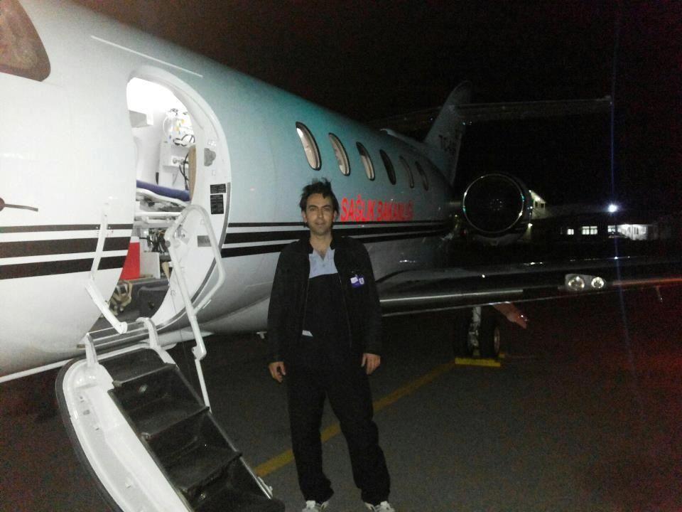 Adil Mazrek Özel  Ambulans Uçağı İle Türkiye'ye Gönderildi