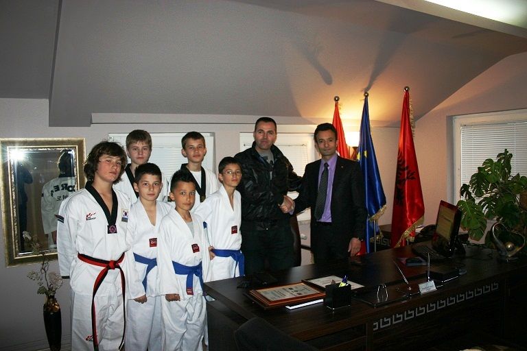 Kosovalı Genç Teakwandocular Konya'da