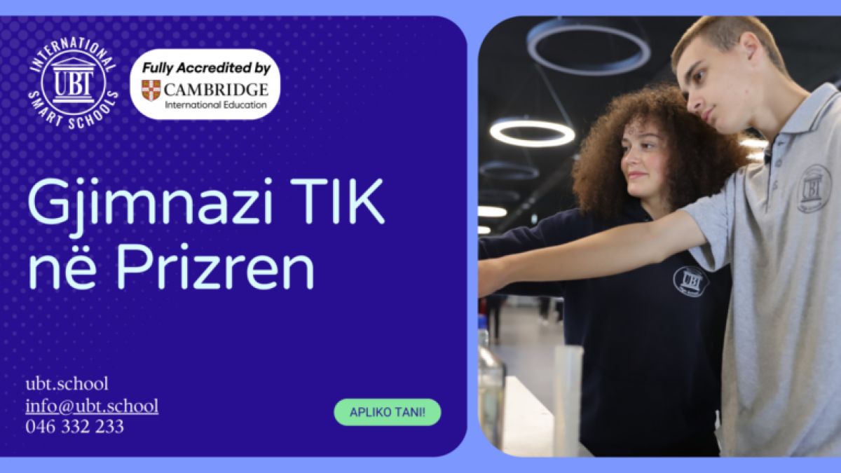 Prizren'de Yeni Nesil Yazılımcılar Yetişiyor: UBT TIK Lisesi Yoğun İlgi Görüyor