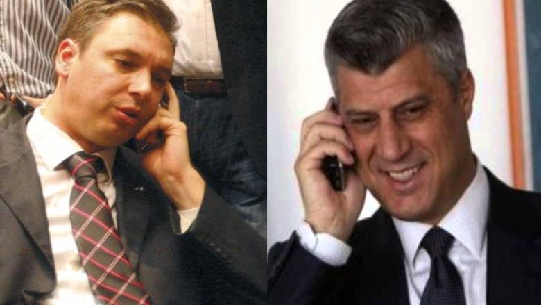 Thaçi,  Vuçiç'i Telefonla Tebrik Etti